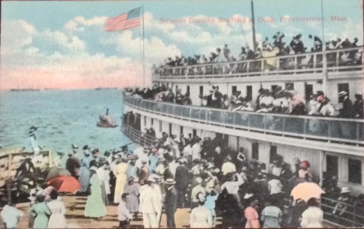 The Steamer Dorothy Bradford arriving in Provincetown in 1911