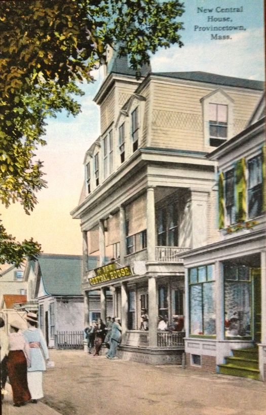 New Central Hotel in Provincetown, Massachusetts now Crown & Anchor