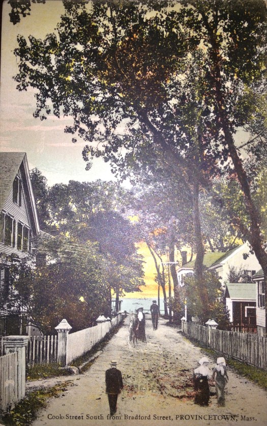 Cook Street in Provincetown looking towards Commercial Street.